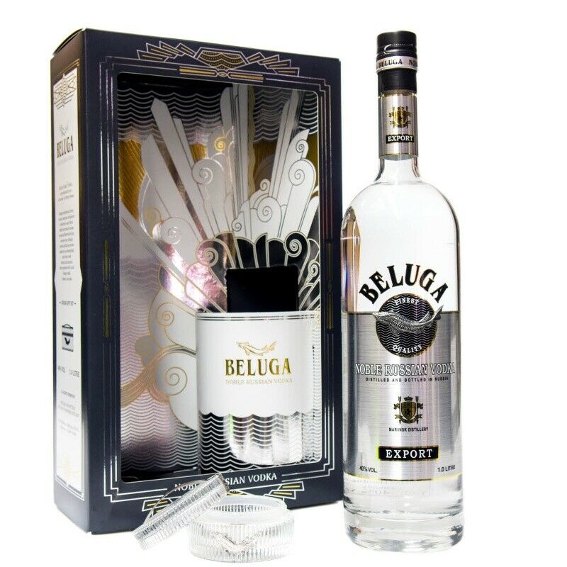 BELUGA Noble Russian Vodka 0,7 L, coffret-cadeau
