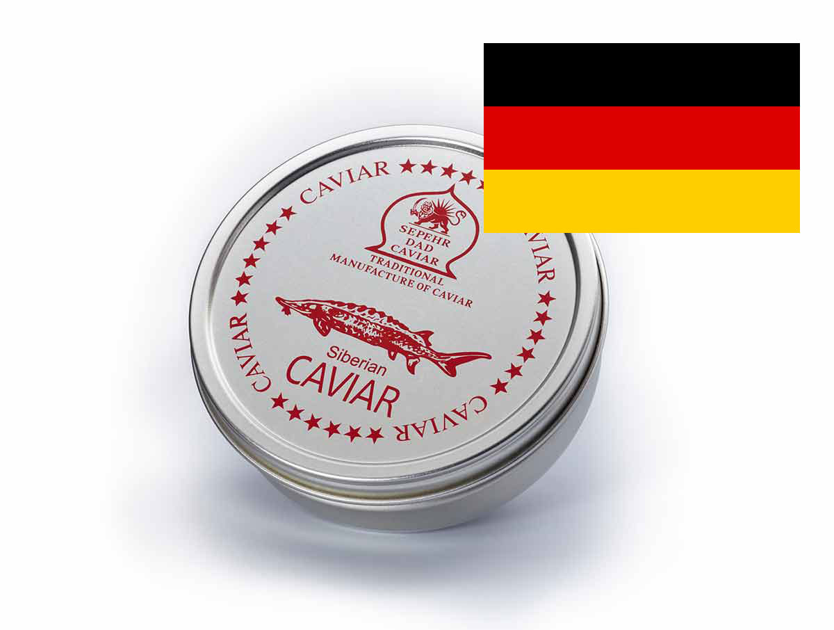 Caviar Baeri sibérien allemand