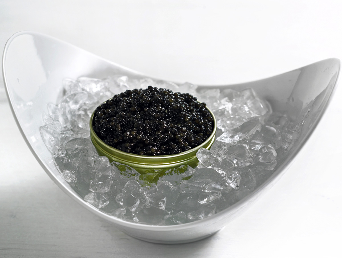 Caviar Béluga style russe