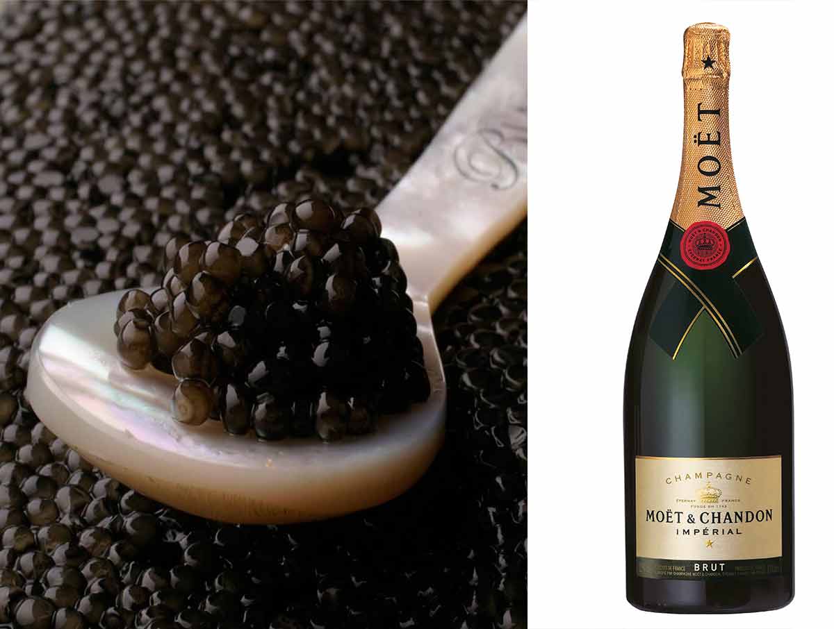 Kit de dégustation pour 2 caviar style Amur